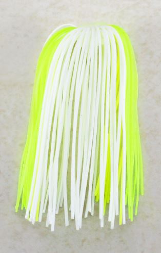 BBS Silicone Skirt 15021 White/Chartreuse